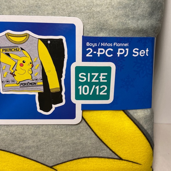 Pokémon Pikachu Pajama Set - Picture 2 of 7